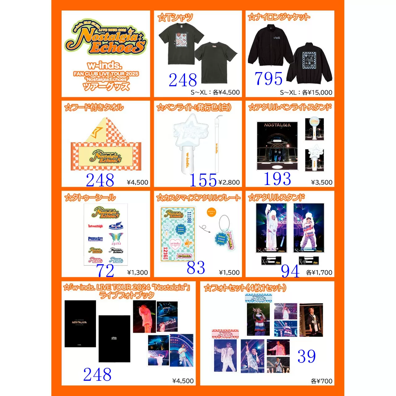 w-inds.　Nostalgia:Echoes　DVD w-inds. Nostalgia:Echoes DVD