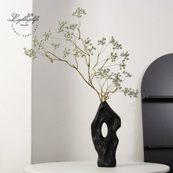 Wabi-Sabi Style Ornaments, Simulated Green Plants, Dried Branches, Floral Arrangements, Mulberry Fruit, Guesthouse Living Room Tabletop Fake Flowers, Artificial Flower Decorations