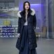 XG Xue Ge 2024 winter new hooded fur collar black long white duck down jacket for women XJ406129A990