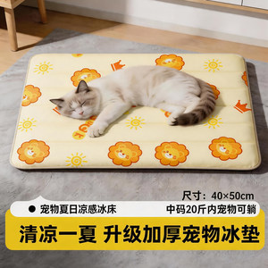 
Cat summer supplies sleeping mat pet ice mat dog ice bed cooling mat floor mat pet cooling summer ice mat mat