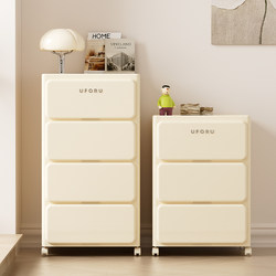 Handsome Storage Cabinet for Home Use, Baby Toys, Snacks, Thickened Bedroom Movable Multi-Layer Storage Cabinet