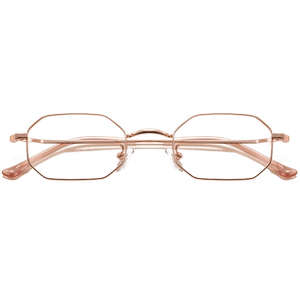 
Small frame polygonal retro glasses frame anti-blue light protection degree radiation protection glasses for women fashion Korean style men