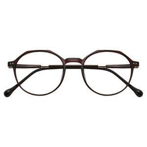 Ultra light new TR90 eyeglass frame, popular on the internet, retro myopia glasses, round frame frame for women, with a bare face artifact, trendy for men