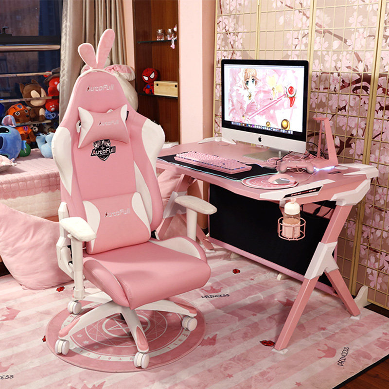 HOT Office Chair Pink Autofull Chair Autofull Avs Gaming Chair