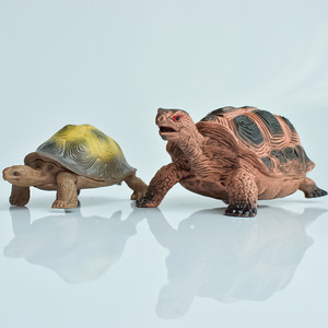 
Children's toys solid tortoise simulation animal model ornaments tea pet squirrel turtle raccoon crocodile cognitive animal