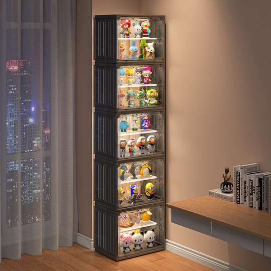 Coleshome ディスプレイケース - アクリル製 ブロック & フィギュア