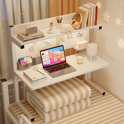 Bedside Table Dormitory Suspended Computer Desk College Student Bunk Bed Dormitory Essential Foldable Study Desk