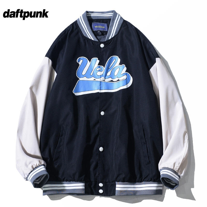 27.9元【疯庞克旗舰店】 疯庞克潮酷款男生棒球服 
