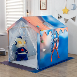 Ultraman children's tent indoor game house boy and girl small house cartoon castle hotel parent-child room decoration