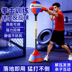Boxing Speed Ball for Home Use, Suitable for Adults and Children, Stress-Relief Standing Punching Bag, Indoor Dodge and Rebound Reaction Target Training Equipment