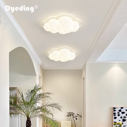Entryway Light, Foyer Light, Cream Style, Modern Minimalist Cloud-Shaped Hallway Light, Corridor Light, Balcony, Cloakroom, Small Ceiling Light