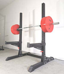 Commercial Squat Rack, 3mm Wall Thickness, Open-Style Squat Rack and Bench Press Rack