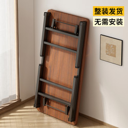 Foldable Solid Wood Computer Desk Home Desktop Desk Bedroom Study Rectangular Office Desk Simple Writing Desk