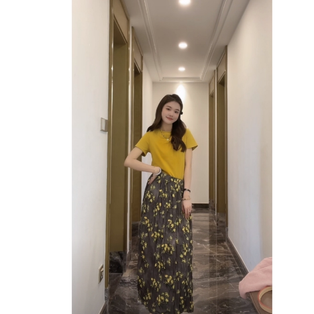 TWINKLE jump Korean style sweet princess skirt-CQ2025223