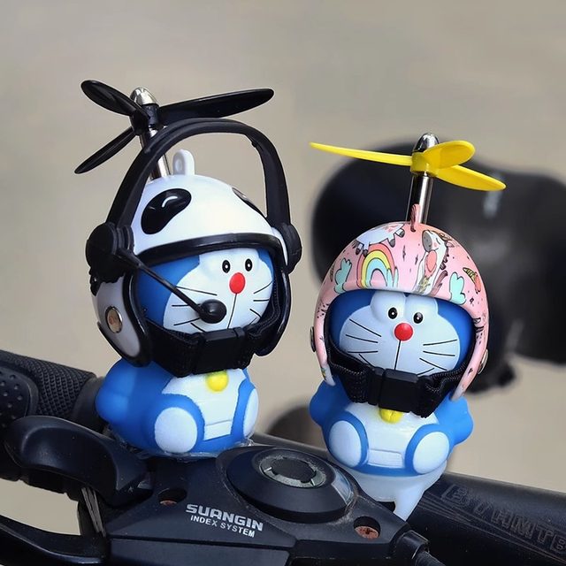 Net Red Paddy Duck Duck Car Battery Botato Helmet Electric Motorcycle Bicycle Towers Small Accessories