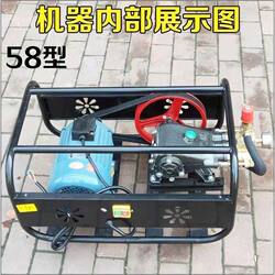 Black Cat Fire Pipe Pressure Test Car Wash All-Copper High-Pressure Electric Pure Copper Cleaning Machine High-Power Pressure Test Pump High Pressure