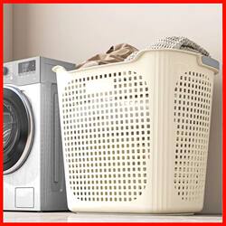 Household Bathroom Storage Rack, Dirty Clothes Basket, Dirty Clothes Storage Basket, Bathroom Laundry Basket, Bathroom Storage Rack