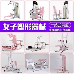 Gym Equipment for Women: Hack Squat Machine, Thigh Inner and Outer Exercise Machine, High and Low Pull Machine, Hip Bridge Machine, Commercial Use