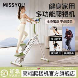 British Stair Climber Fitness Machine for Home Use, Multifunctional Climbing Machine, Stair Step Machine, Climbing Machine with Counter, Weight Loss Exercise Equipment