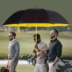 Large Umbrella for Home Use, Double-Layered Golf Umbrella, Extra Large Umbrella for Heavy Rain, Reinforced and Thickened, for Three People, Double-Person, for Men