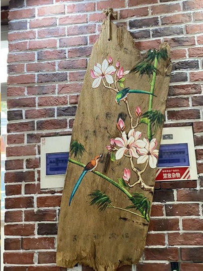 壁掛け　美術品　中東 j170822.jpg