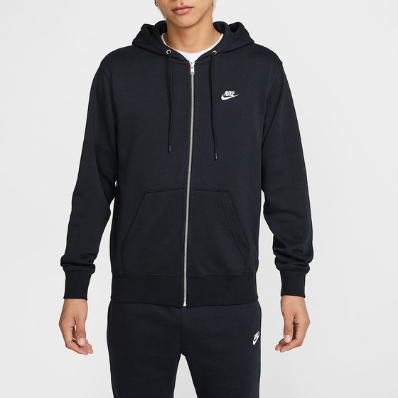 
Nike Nike Club men's full-length zipper French terry hoodie FN3885