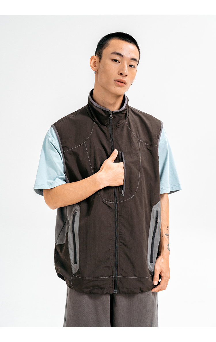 Ben.panda Japanese Style Multi-Pocket Vest - Summer 2024