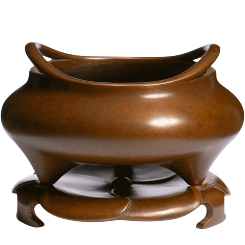 銅器 蘇工 獅耳聚宝盆 香炉 聚財預金壺 工芸品 美術品 置物 銅器 蘇工 獅耳聚宝盆 香炉 聚財預金壺 工芸品 美術品 置物