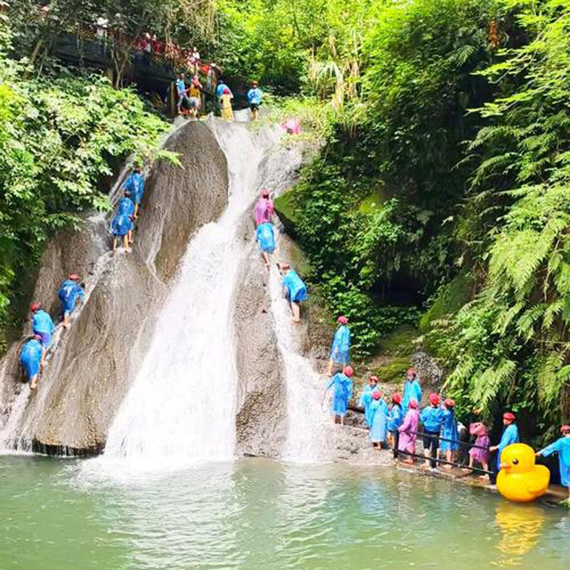 桂林旅游漓江古东瀑布冠岩大圩古镇纯玩一日游可选包车小团