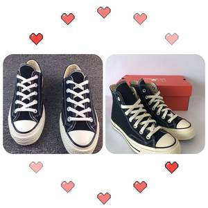 Tao Sport Converse counter genuine 1970s Samsung standard classic canvas shoes black and white men and women high gang 162050C
