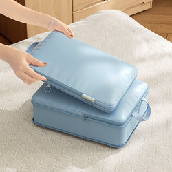 Travel Clothing Storage Bag, Home Business Trip Travel Essential, Portable Suitcase Clothes Compression Storage Packing Bag