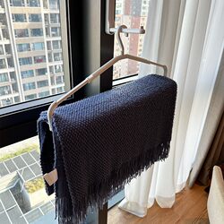 Japanese Large Clothes Hanger for Drying Quilts and Bed Sheets, Extendable Rod for Home Use, Extra-Long Balcony Drying Rack for Duvet Covers and Bath Towels