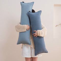 2025 New Model Long Bolster Pillow Sofa Living Room Lumbar Pillow Bed Headrest Cushion Cover Rectangular Backrest Cushion