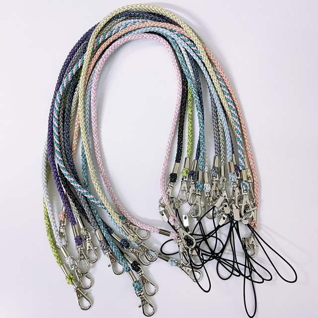 DIY thin strip double -headed car rearview mirror suspension latch rope ...