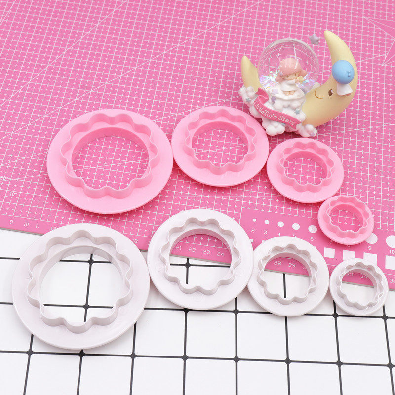 Set 4 Fustelle Rotonde Per Scrapbooking - 8/15/25/38 Mm Per Biglietti E Decorazioni