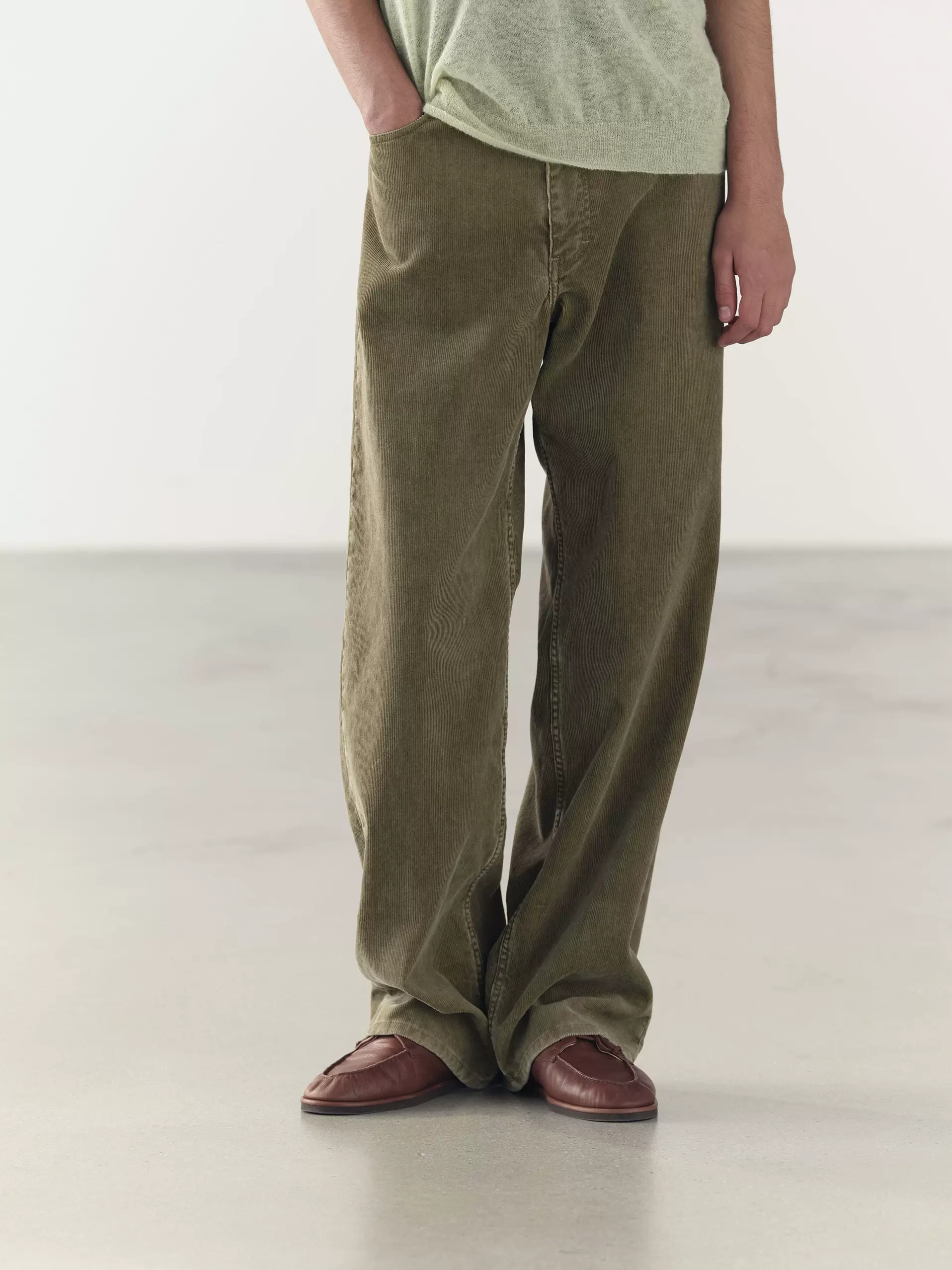 パンツ ancellm 25SS SUEDE WIDE TUCK SLACKS ancellm 25ss SUEDE WIDE TUCK SLACKS パンツ ancellm 25SS SUEDE WIDE