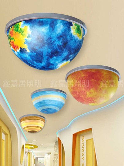 星　スター　子ども部屋　シーリングライト　ポップ　レトロ　  新品未使用 楽天市場】シーリングライト LED 子供部屋 月 星 星空 子供 北欧