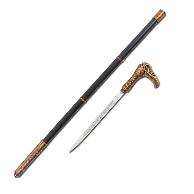 Eagle Head Cane Cane Sword Assassins Creed 6 Syndicate Weapon Full Metal Cos Props Model Is Not 4735