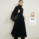 
Late white 2025 spring outfit new fashionable simple casual temperament jacket solid color wool long coat for women
