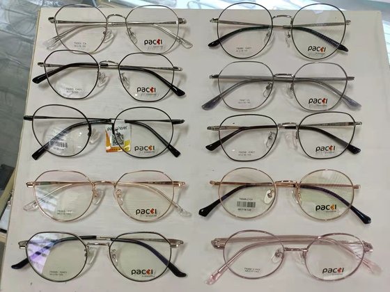 PACKI Metal Alloy Glasses Frame Brand New and Old Full Frame Half Frame Same 793 Brushed Model Full