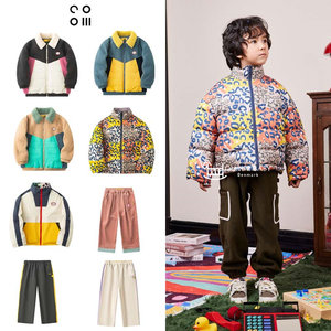 
Cooiii24 autumn and winter baby boys and girls thick coat polar fleece double-sided down jacket ski thick pants 5