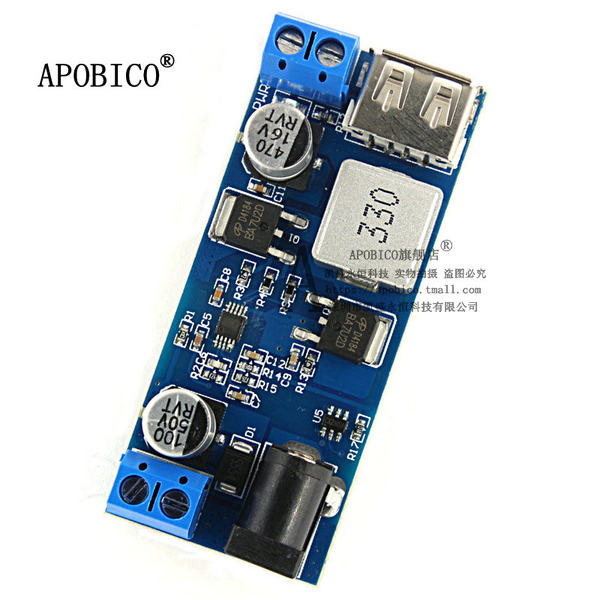 Convertisseur DC 8-60V Vers 5V 3A – Module Alimentation 36V 48V Vers 5V 1A/2A/3A, Régulateur Tension Étanche Voiture & Solaire