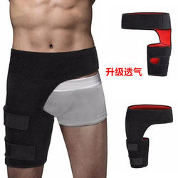 Cross-Border Amazon Fitness Leg Protectors, Groin Straps, Anti-Muscle Strain Hip Protectors, Weightlifting Thigh Protectors, Sports Protective Gear