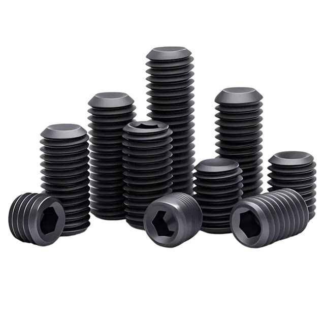 12.9 level concave end machine meter screws, hexagonal headless screws, Kimi top screws, M2M3M4M5-M24 set screws