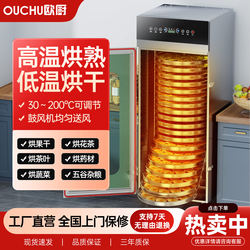 Food Dryer for Food, Fruits, Vegetables, Medicinal Herbs, Feed, Longan, Grains, Tea; Aroma Extraction Machine for Large and Small Household Use