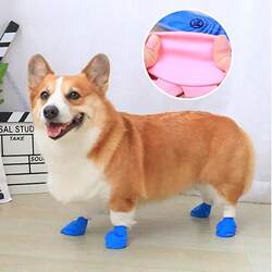 Balloon Dog Shoes, Dog Balloon Shoe Covers, Dog Rain Boots, Pet Balloon Shoes, Natural Latex Dog Outdoor Foot Covers, Rain Boots