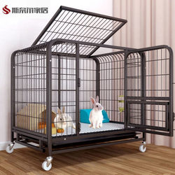 Rabbit Special Cage Rabbit Cage Large Space Household Large Indoor Rabbit Nest Pet Dwarf Rabbit Guinea Pig House