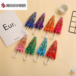 Free Shipping New Model Children's Mini Umbrella Toy Decorative Small Umbrella Photography Prop Lace Craft Umbrella Embroidered Umbrella