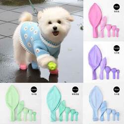 Balloon Dog Shoes, Soft-Soled, Non-Slip, Thickened Macaron Latex Balloon Pet Dog Paw Covers, Popular Item