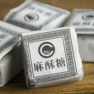 
Zhejiang traditional pastries, old-fashioned handmade Ningbo specialty Nantang Sanbei snacks, sesame jelly candy, childhood snacks